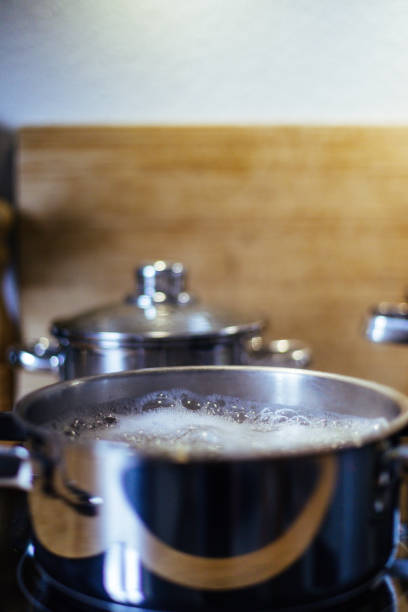 istock Cooking  spaghetti in the boiling water 1481615991