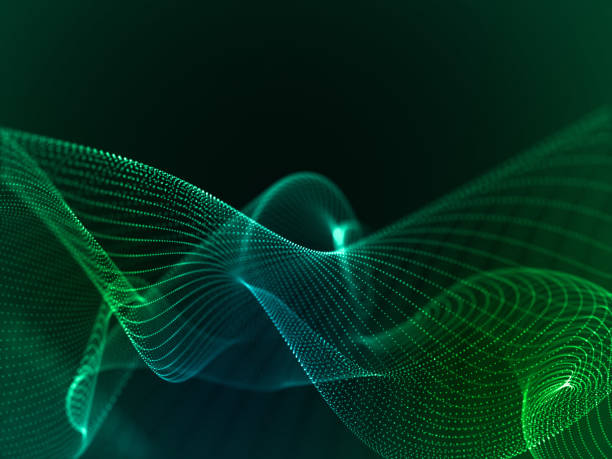 istock 3D modern business network communications background with glowing cyber particles 1481622448