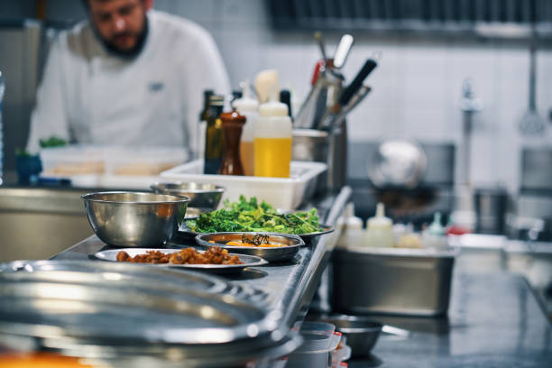 istock kitchen of a fine dining restaurant 1481627747