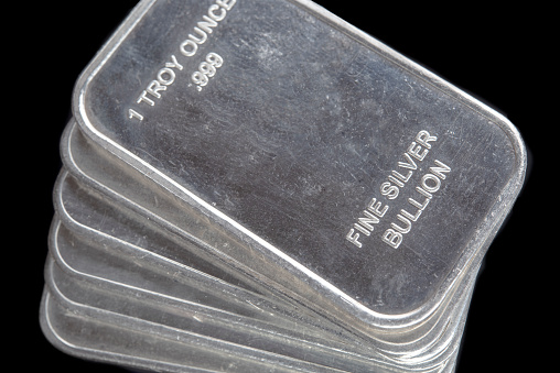 Silver bullion