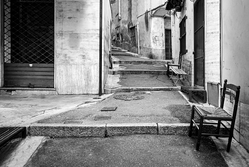 alley in Sanremo