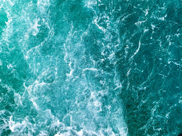 istock Background shot of aqua sea water surface. Blue 1481676601