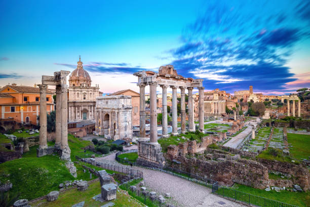 istock Roman Forum - Colosseum Archaeological Park 1481680747