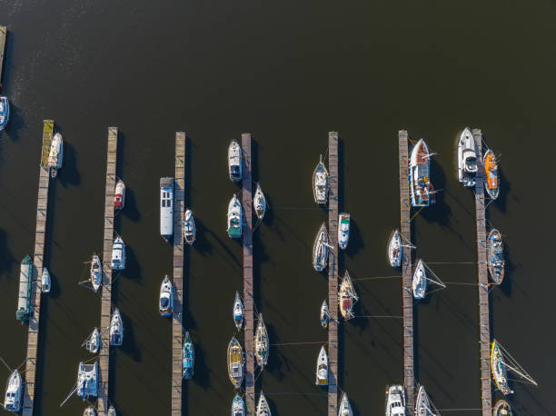 istock Moored Boats Landscape 1481682446