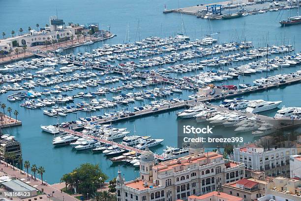 Port Alicante Hiszpania - zdjęcia stockowe i więcej obrazów Alicante - Alicante, Europa - Lokalizacja geograficzna, Fotografika