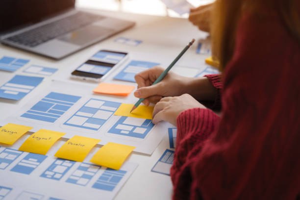 istock Business people meeting concept design ideas at office. 1481691680
