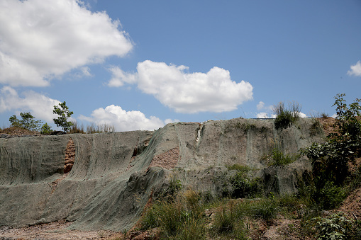 Large coal mine storage warehouses