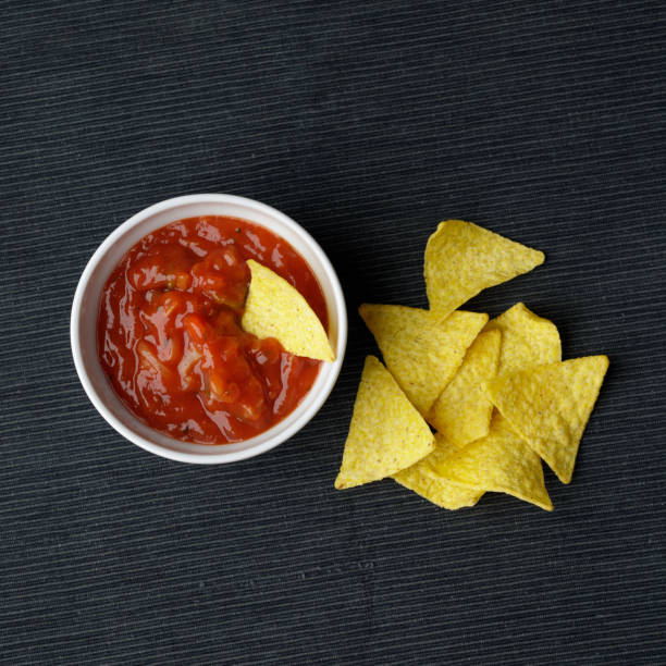 Nacho's and salsa dip