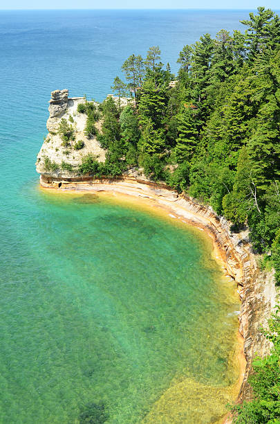 istock Miners Castle at Pictured Rocks National Lakeshore 148173896
