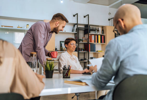 istock Group of young business people 1481739306