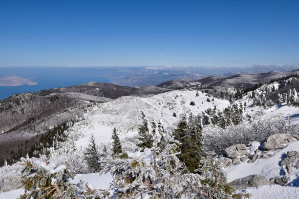 istock Winter mountain landscape at Northern Velebit. 1481757394