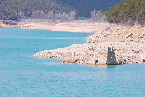 Sant Ponç Reservoir, Drought during 2023 Catalonia, Spain