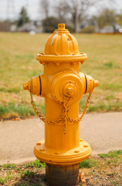 istock fire hydrant on a street corner, symbolizing the crucial role it plays in ensuring public safety and protecting against the devastating effects of fires 1481759549