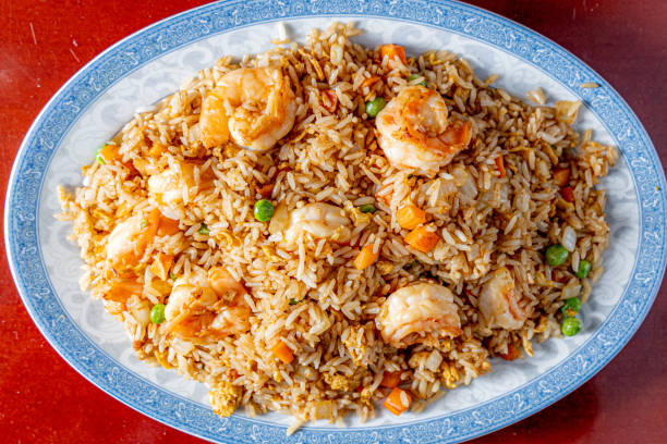A variety of food items are displayed in an appetizing way.