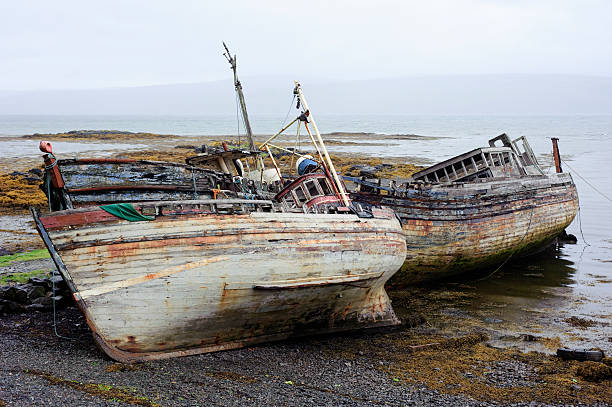 Decaying Boats stock photo