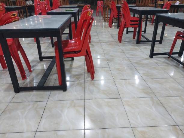 istock Clean and Inviting Cafe - A Welcoming Atmosphere for Your Coffee Breaks 1481775087