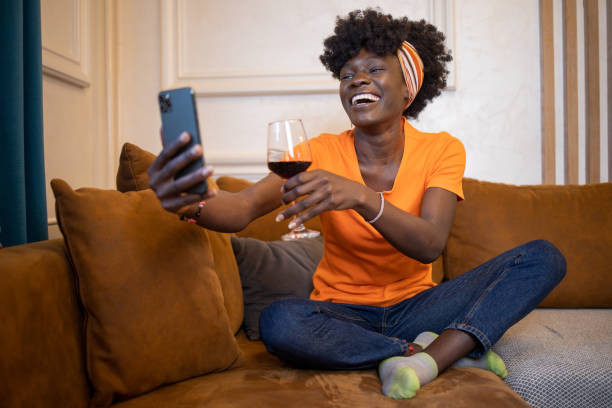 istock Portrait of a young woman using smartphone 1481787794