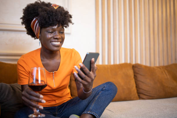 istock Portrait of a young woman using smartphone 1481787798
