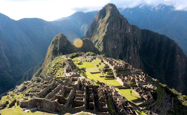 istock Panoramic view of the ruins of Machu Picchu 1481807963