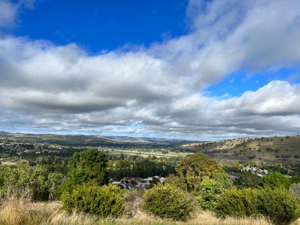 istock Countryside with bridge in distance 1481818468