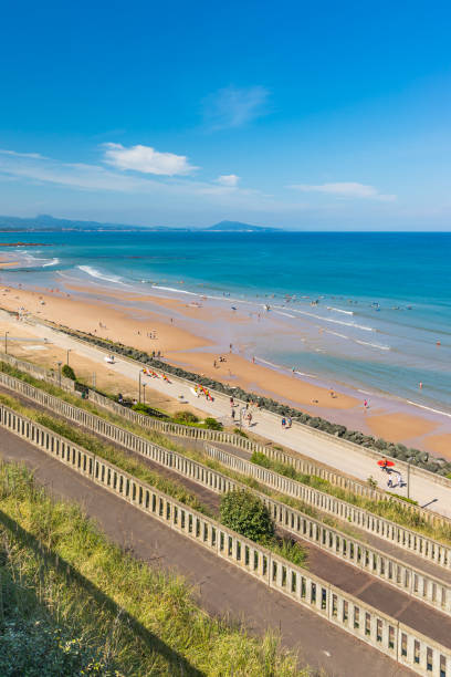 istock Pathway leading to the Cote des Basques beach in Biarritz 1481829933