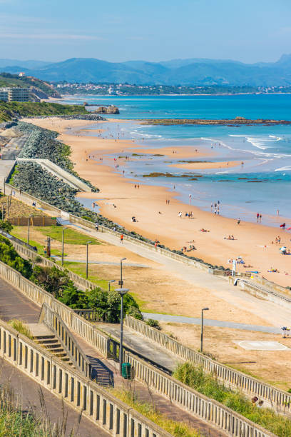 istock Pathway leading to the Cote des Basques beach in Biarritz 1481829939
