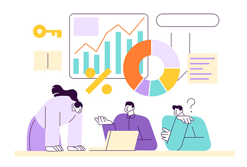 Business Development Person Business Development People Working Together On A Project Stock ...
