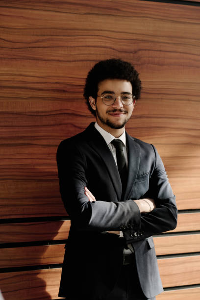 istock Young confident businessman in suit 1481837812