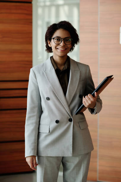 istock Successful young businesswoman in office 1481837836