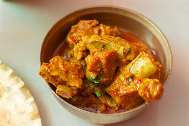 istock Delicious Mutton Curry Bengali style cooking. 1481840561