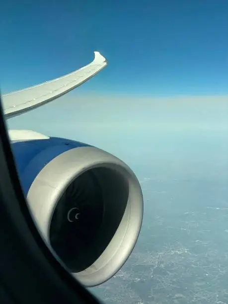 Photo of British Airways 787 Engine