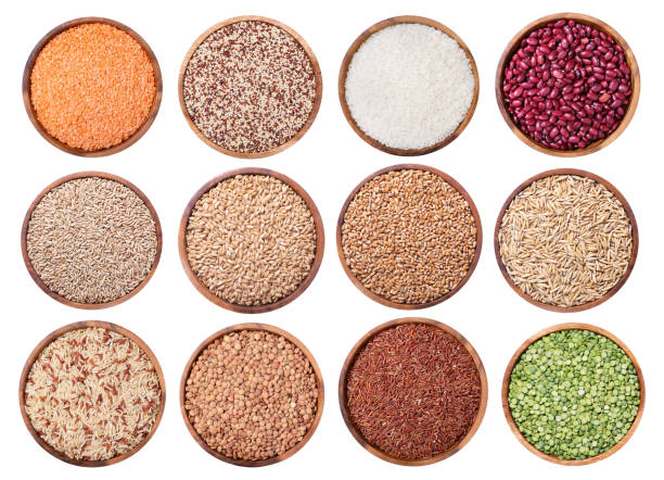 istock bowls of various seeds, beans and grains isolated on white background 1481843613