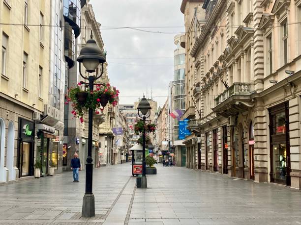 istock Serbia- Belgrade - Kneza Mihaila ( main street of Belgrade) 1481843681