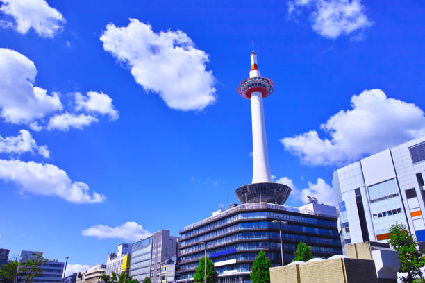istock Scenery seen from the north exit of Kyoto Station 1481845079