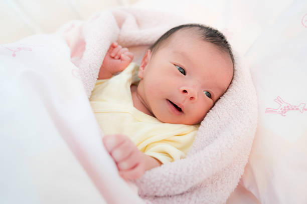 istock Cute japanese baby 1481845471