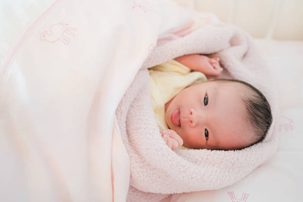 istock Cute japanese baby 1481845472