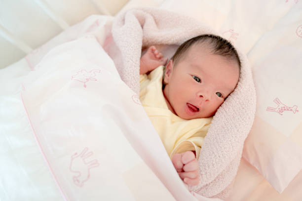istock Cute japanese baby 1481845479