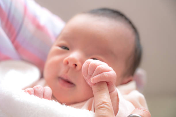 istock Cute japanese baby 1481846012