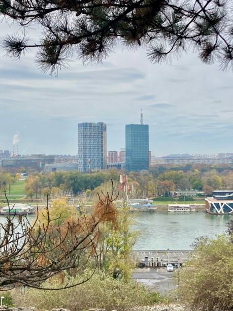 istock Serbia - Belgrade - Parc Kalemegdan and view on Beograd and Danube 1481846511