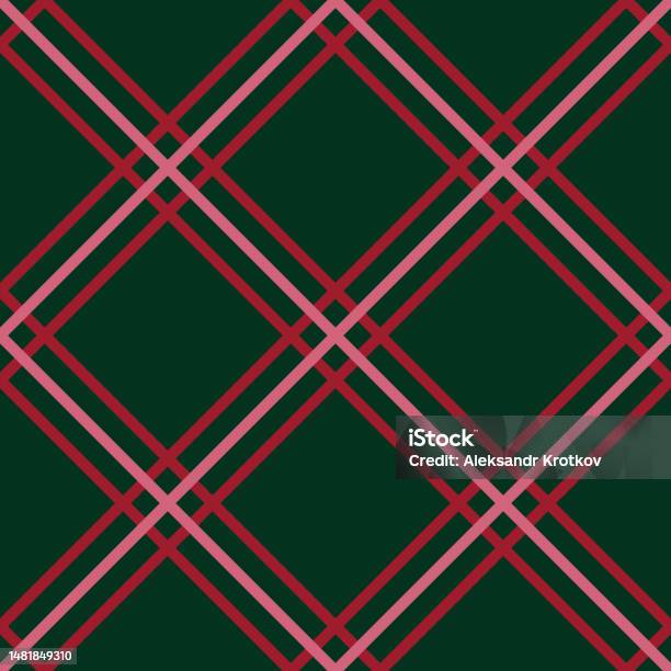 Checkerd Square Texture Seamless Checkered Square Geometric Texture For Textile Printing ...