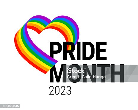 istock Pride month 2023 concept. Freedom rainbow flag, gay parade annual summer event. Design template for flyer, card, poster, banner, social media 1481851516