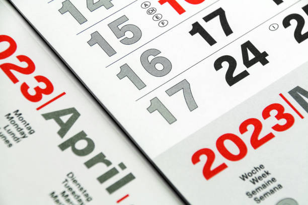 istock German calendar April 24  2023  Monday Tuesday week 1481855690