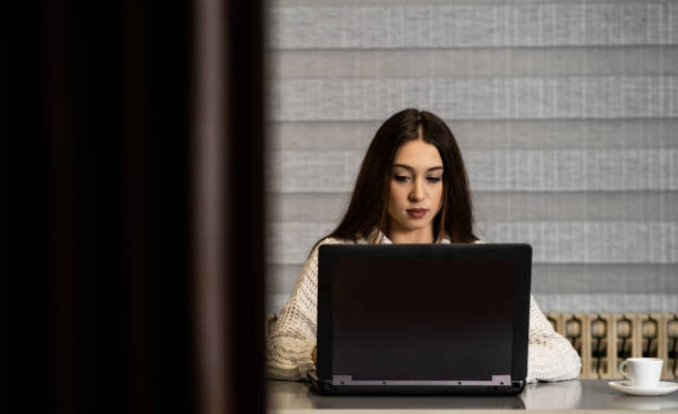 istock Young entrepreneur. The concept of working from home 1481871371