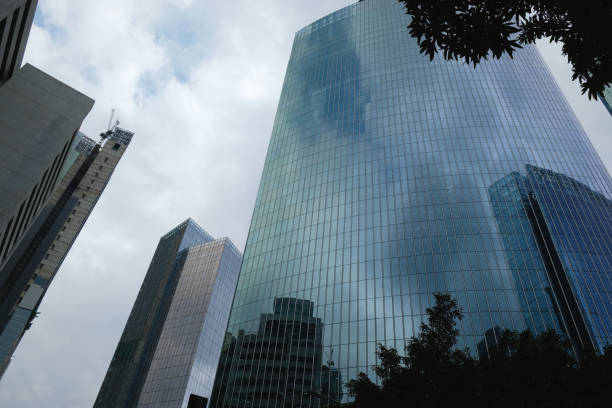 istock mirror skyscraper in the center of Manila 1481877782