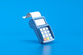 Payment terminal, compact POS terminal