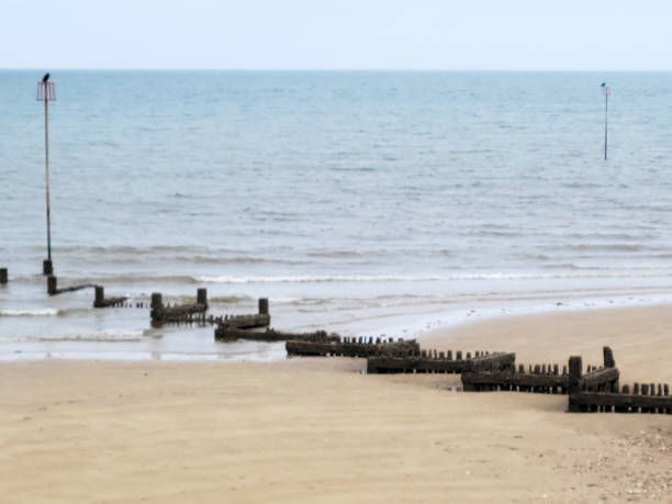 istock Hunstanton groynes and beach protection 1481884666