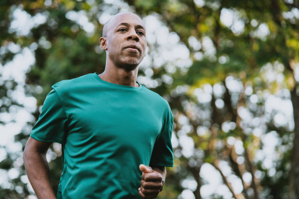 istock Portrait of a man doing exercise 1481886854
