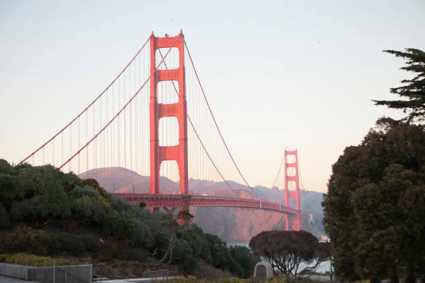 golden gate stock photo