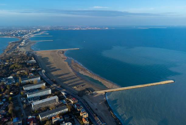 istock Eforie Sud resort - Romania seen from above 1481899806