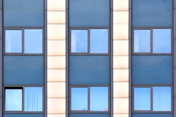 istock Fragment of an office building facade 1481900192